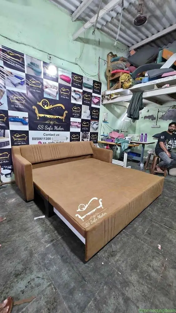 Best 3-Fold Pull Out Sofa Bed - Image 1