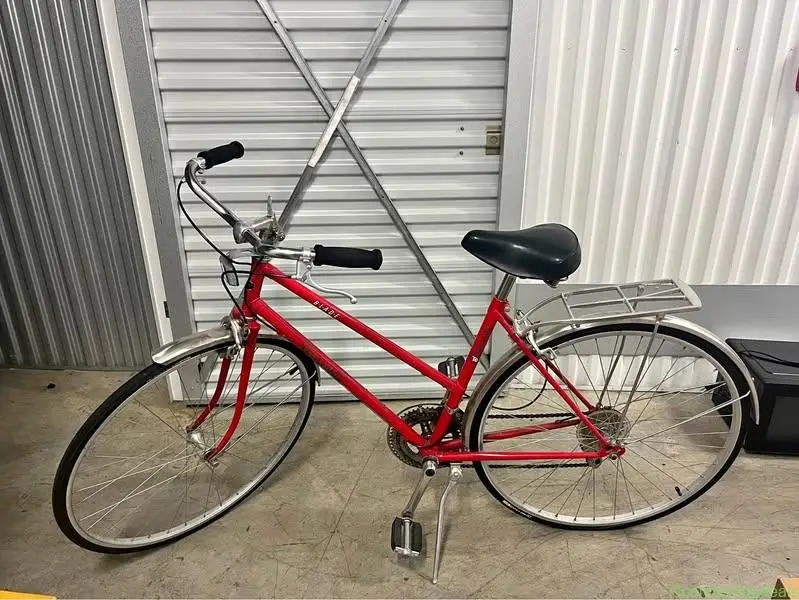 Red 90s Spalding Bicycle