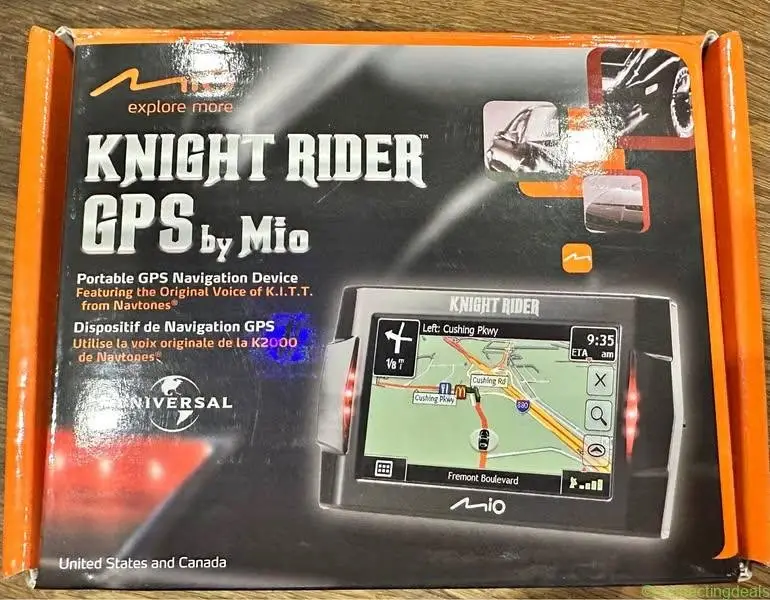 RARE Knight Rider GPS w original box - Image 1