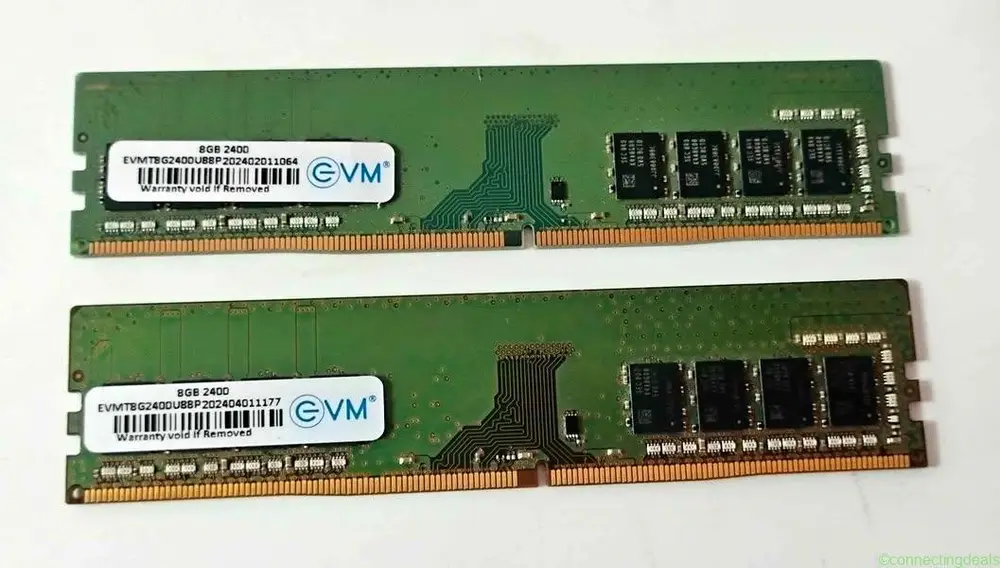 Evm ram 8+8 ddr4 total 16gb