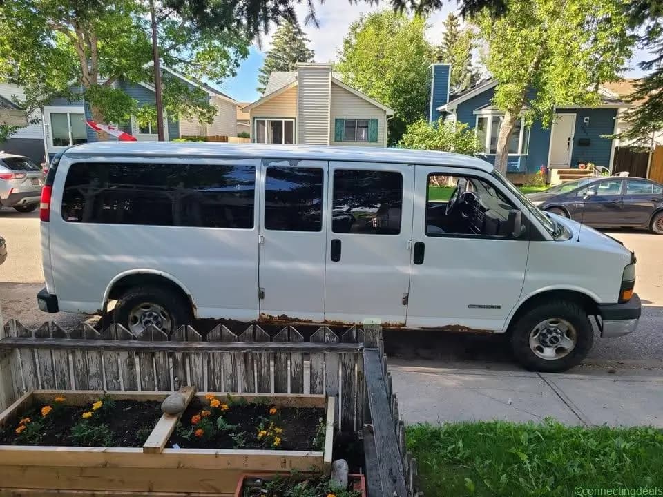 2004 GMC savana 3500 passenger van