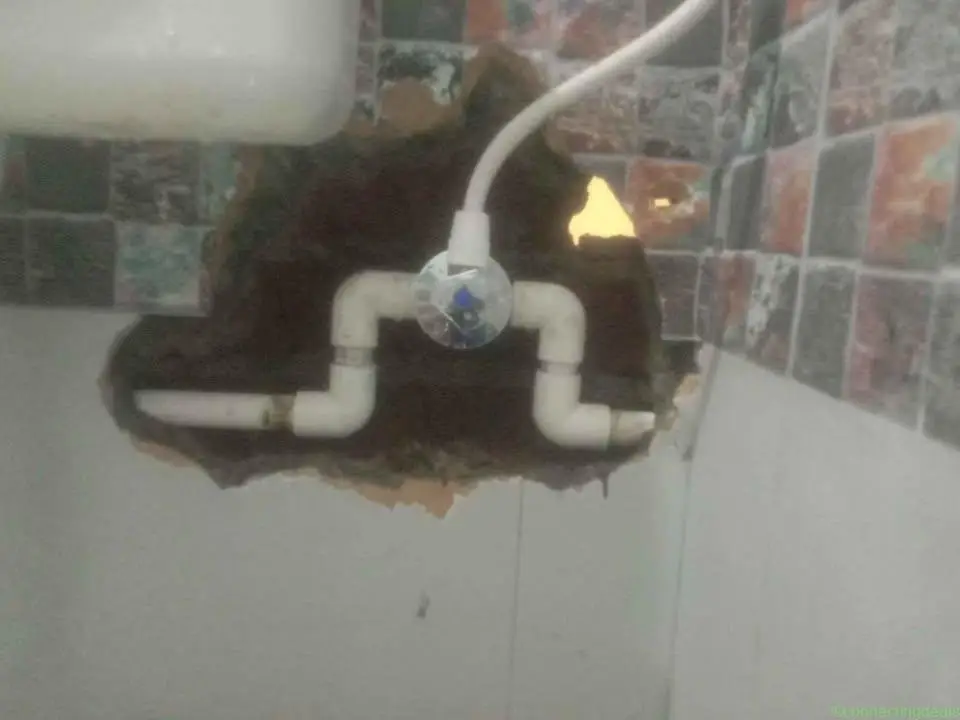 Plumbing work