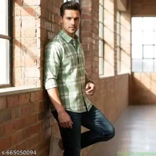 AGARWAL FASHION CASUAL WEAR CHECKERED SHIRTS