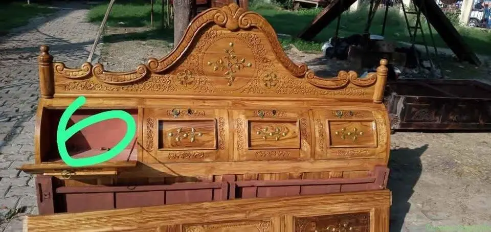 Sagwaan bed king furniture