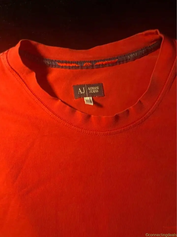 Red Shirt - Armani - Image 1