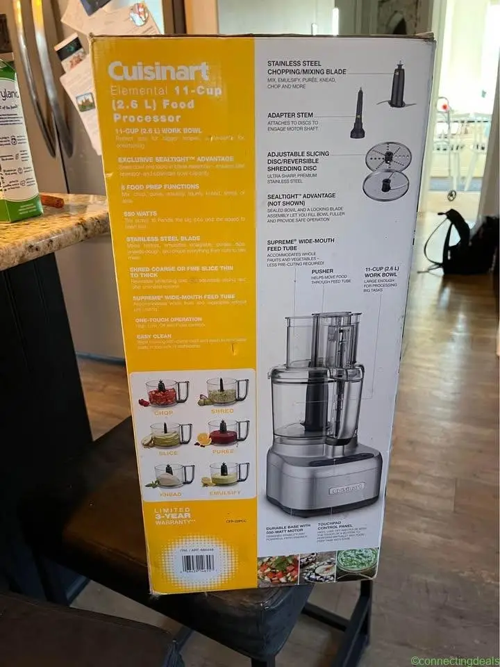 Quisinart food processor, 11 cup