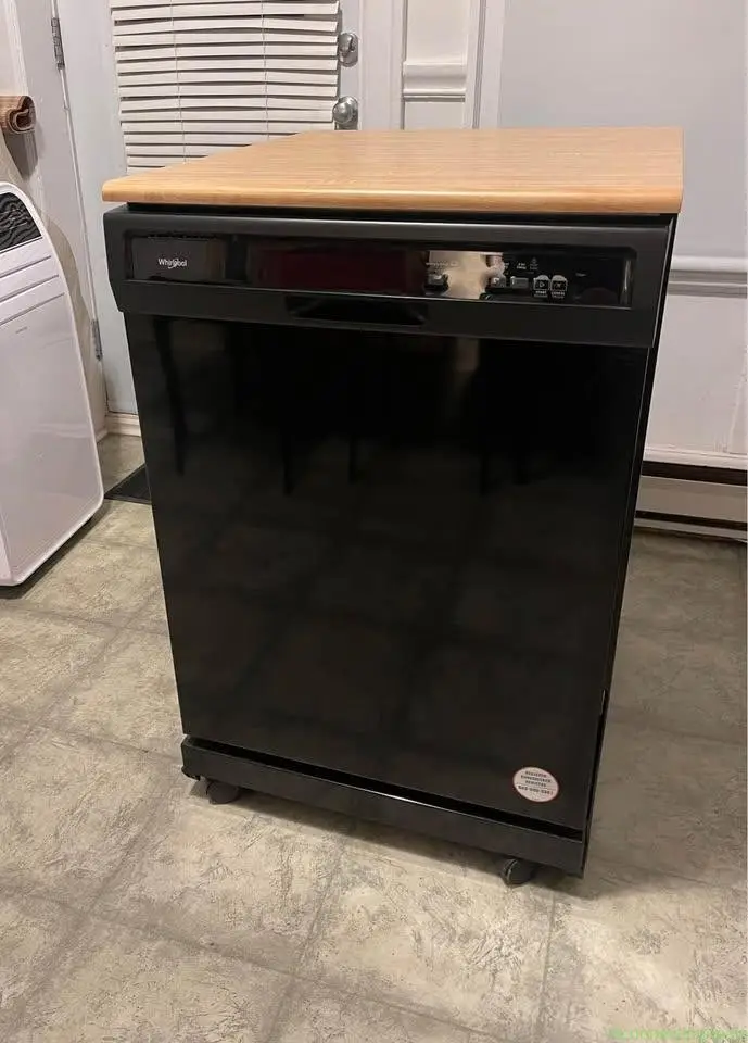 Whirpool portable dishwasher