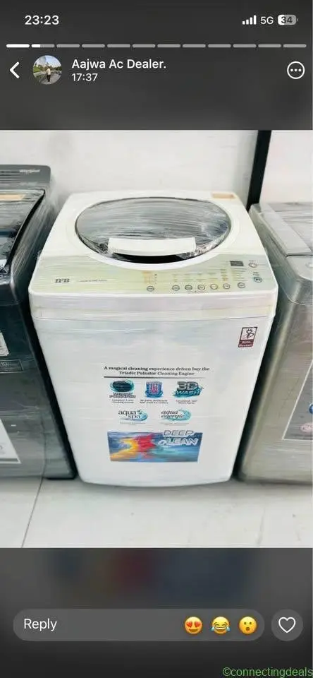Second hand washing machine available - Image 1