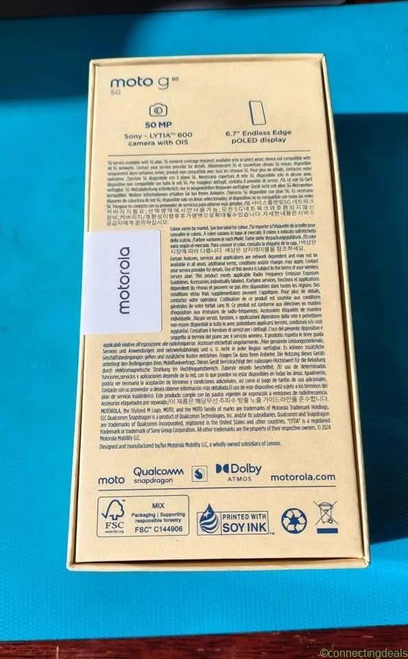 Brand New sealed. Motorola G85 SmartPhone