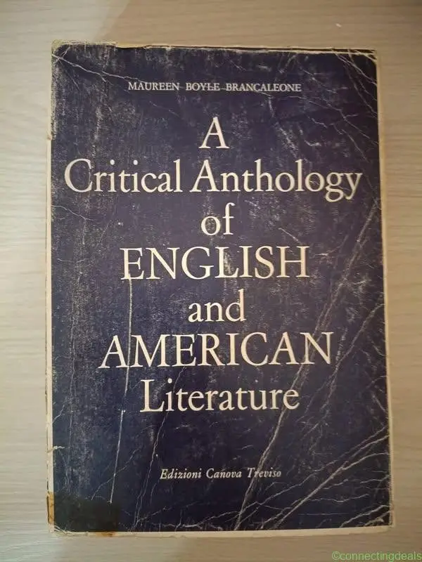 Libro "A critical anthology of English and - Image 1