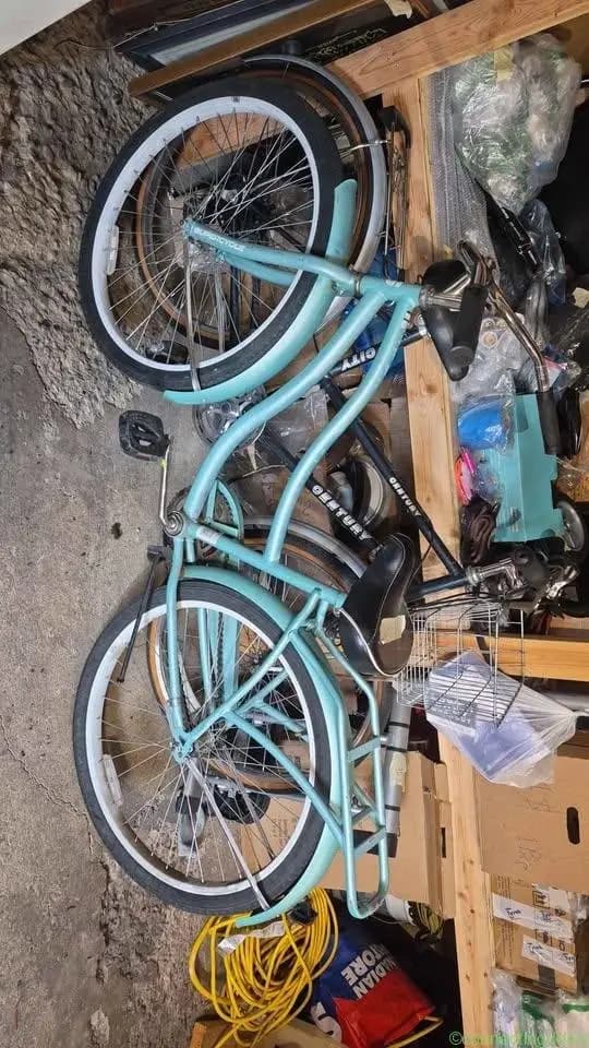 Two bikes from a garage sale, $80 each
