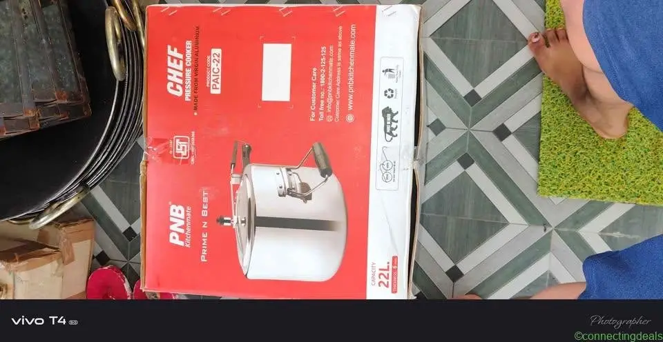 PnbPNB Kitchenmate Chef Pressure Cooker - Image 1