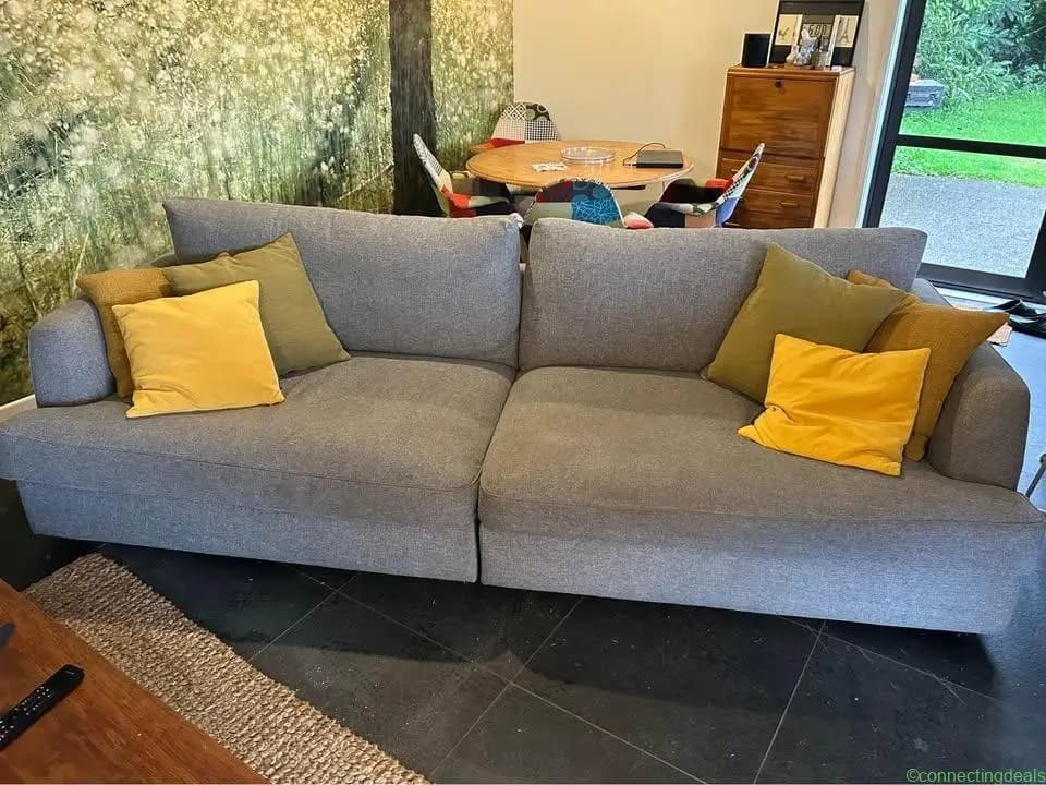 Sofas goose feather cushions