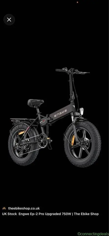 ENGWE EP-2 Pro (Fat Bike électrique pliable) - Image 1