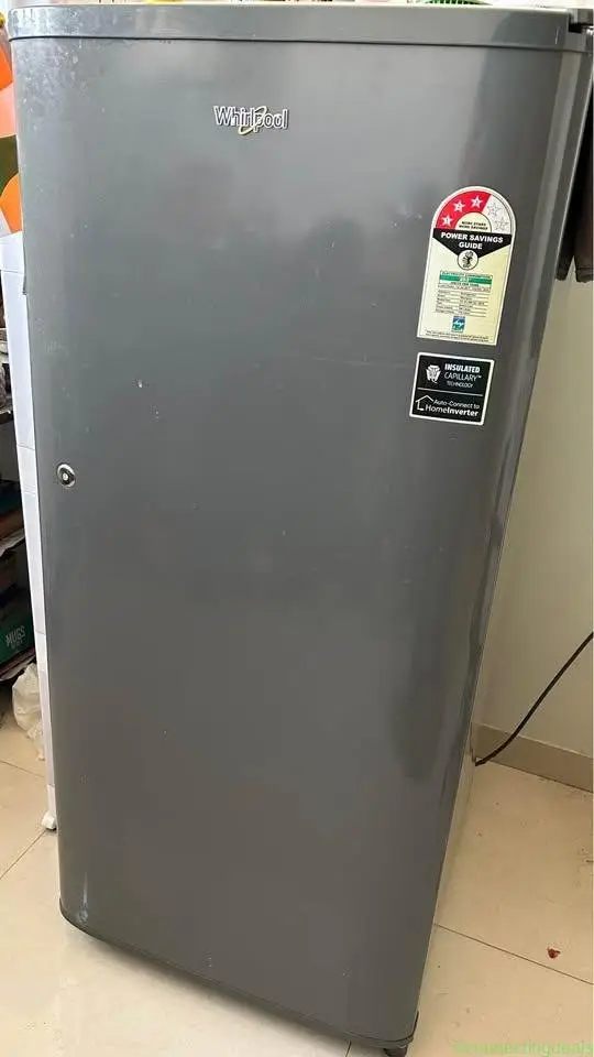 Whirlpool refrigerator 190ltr