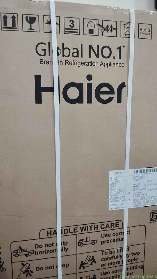 Haier HRD-2101BBRA Refrigerator brand new sealed