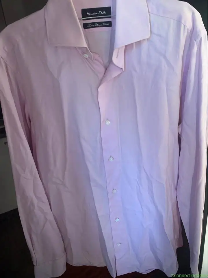 Massimo dutti pink dress shirt in size 38 (small)