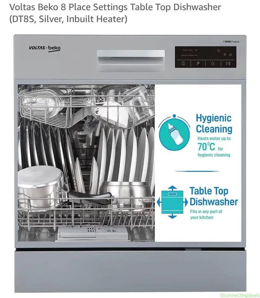 Voltas Beko 8 place dishwasher NEW (still in box)