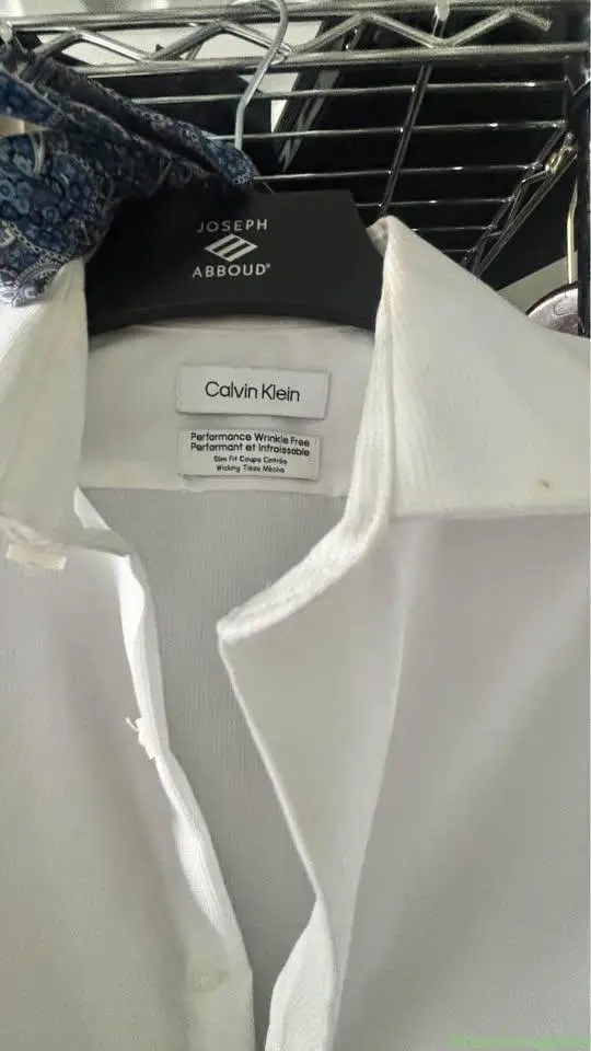 Calvin Klein Slim Fit Dress Shirt and tie size 16