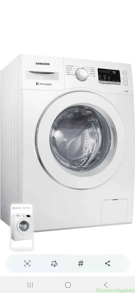 Samsung 6 kg automatically new not used pes