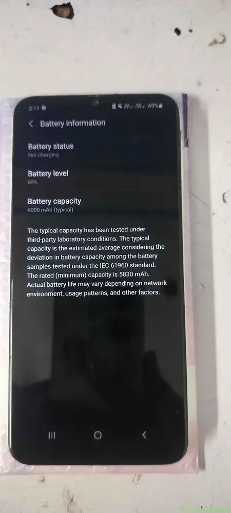 Samsung m30s 4gb 64gb 4g volte phone and charger - Image 1