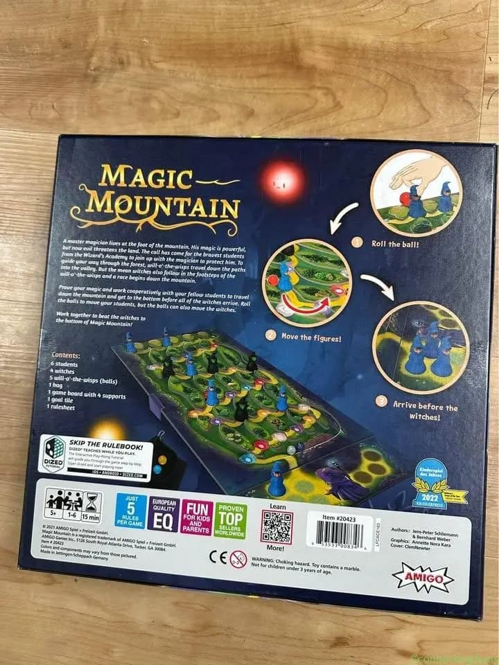 New Kids board game.Amigo Magic Mountain Board - Image 1