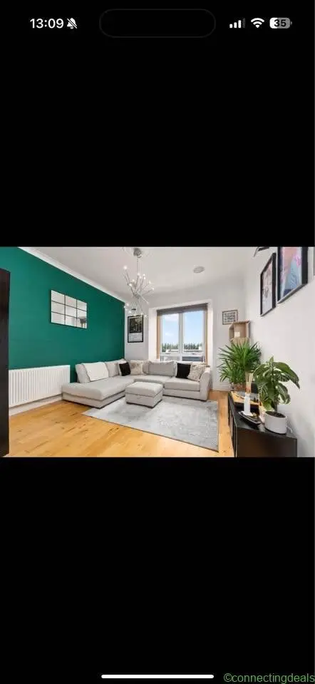 2 beds 1 bathroom – Flat