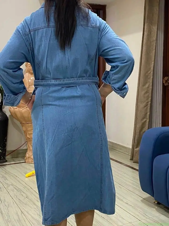 Denim dress - Image 1