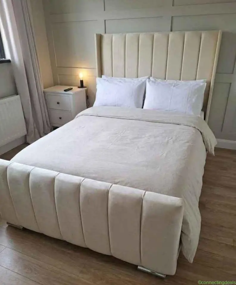 Brand New Double Bed with Mattress - Image 1