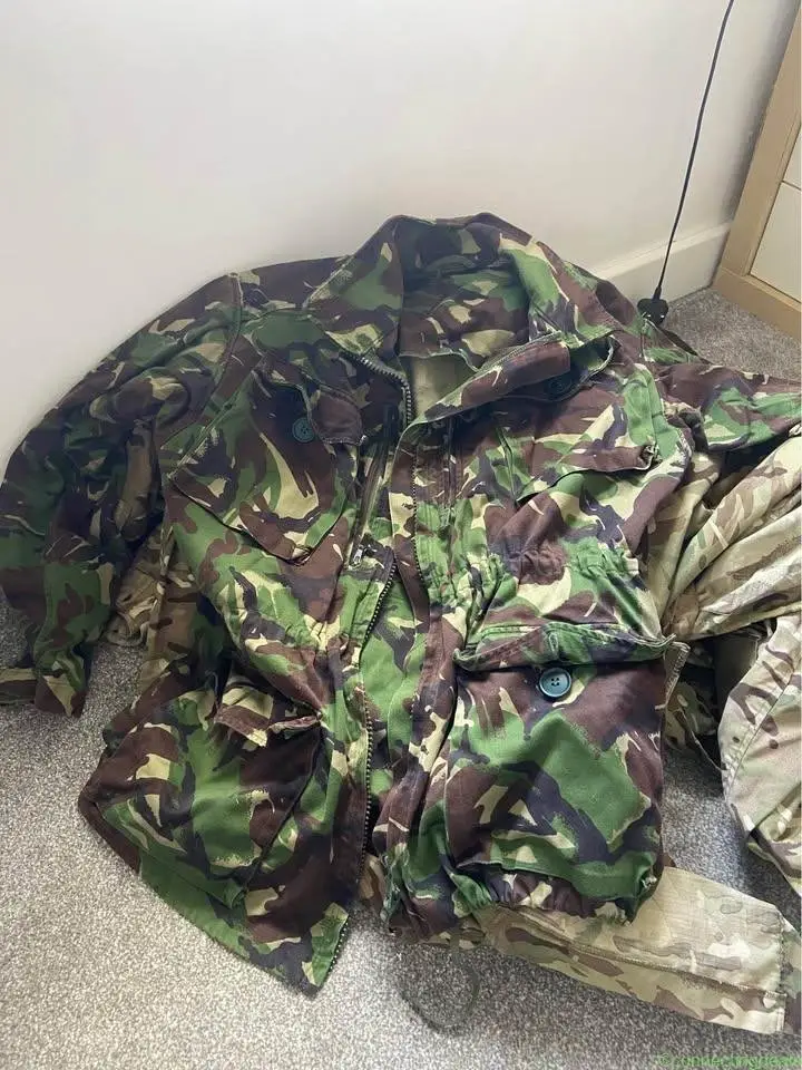 Selection of camouflage clothing