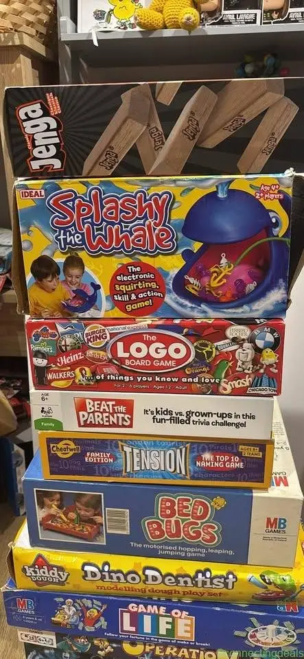 X10 kids games bundle family board quiz fun