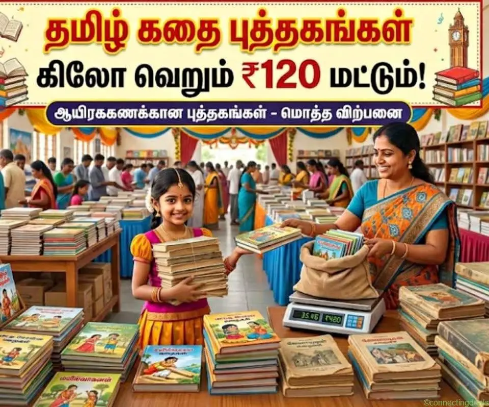 Used books both tamil and English per kg 120 rs - Image 1