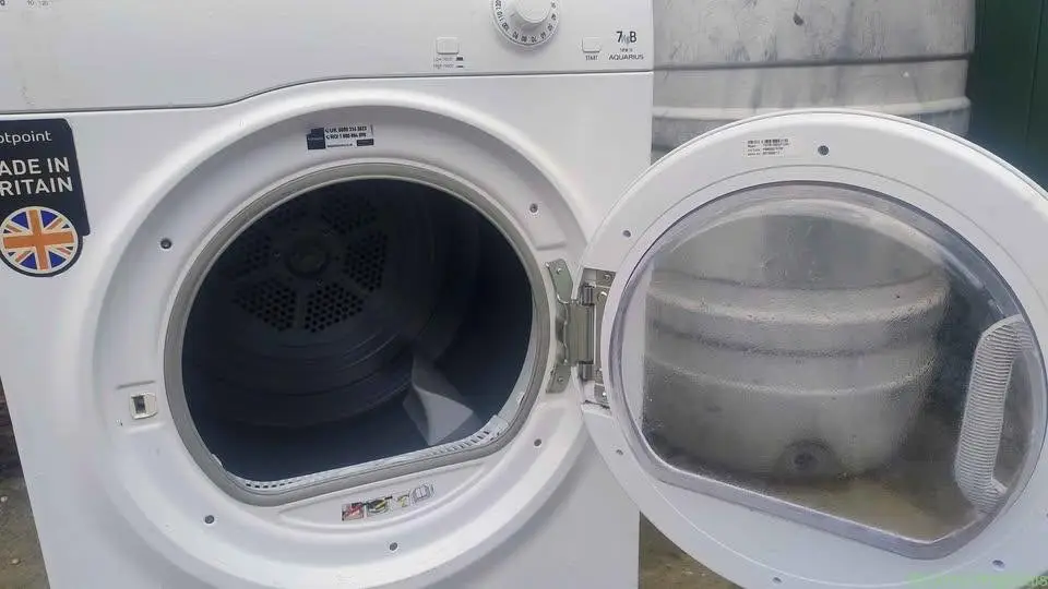 Hotpoint TVFM aquarius tumble dryer