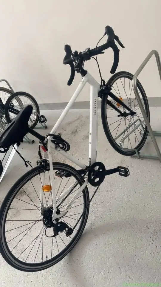 Vélo van rysel blanc