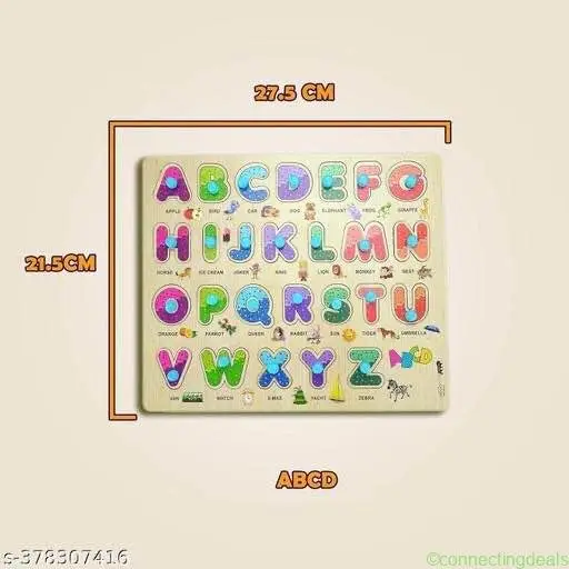 Woodzle Tray Game Magazine book Eduen Educational - Image 1