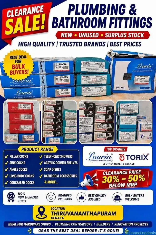 Plumbing items