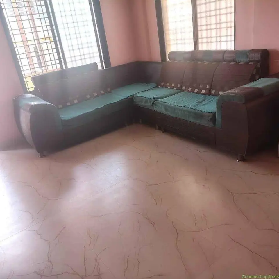 L corner sofa