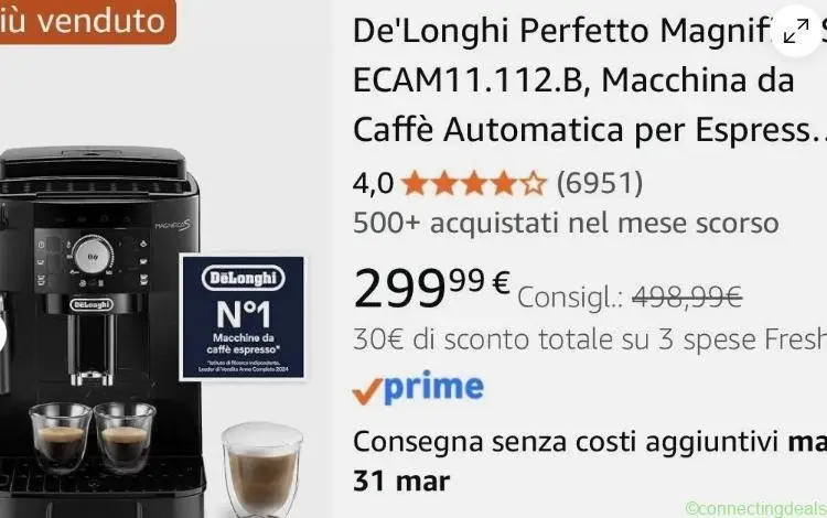 Macchinetta Caffe De Longhi Magnifica S