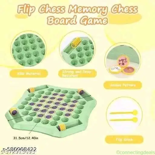 Animal Flip Memory Chess Game / Kindergarten