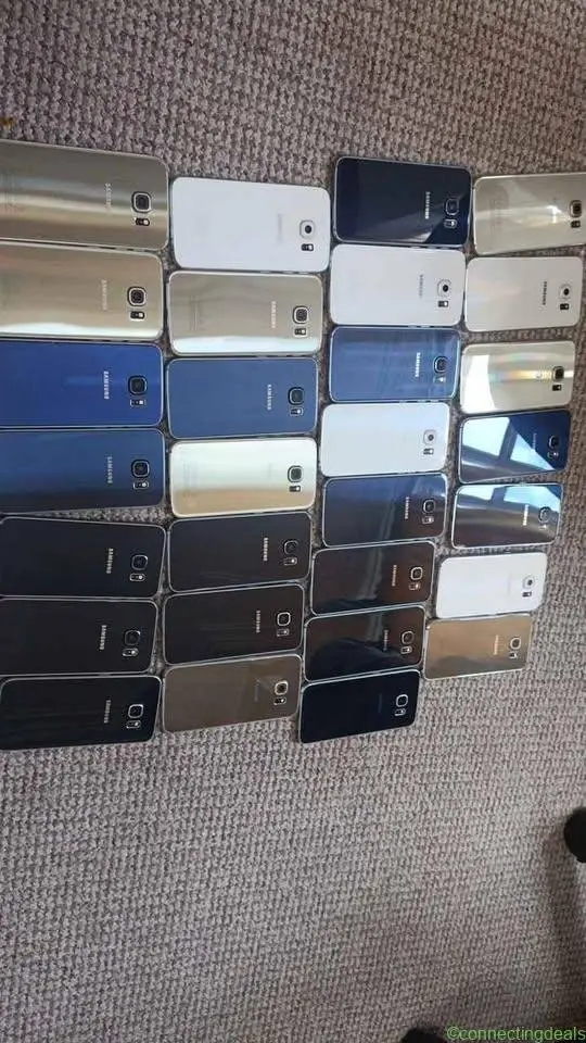 Joblot of Samsung Galaxy S6 android phones