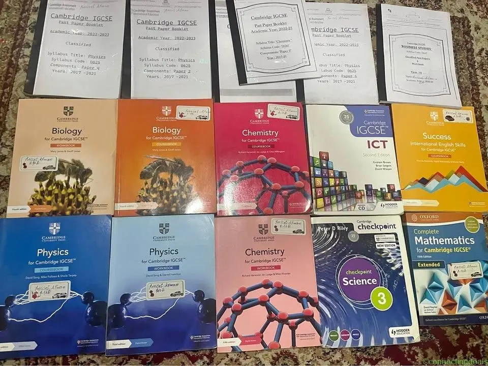 Cambridge books (IGCSE) (completely brand new and