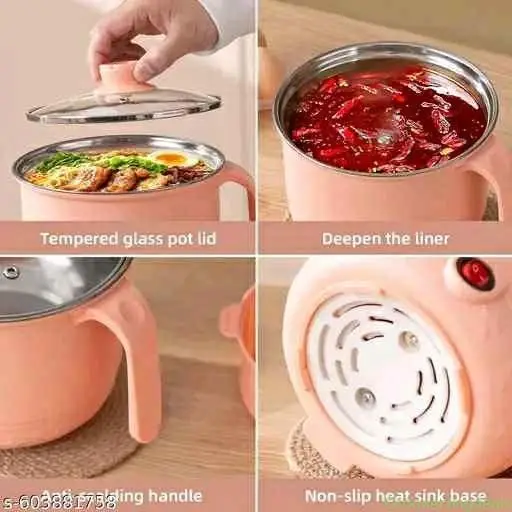 Electric cooking pot and steamer - Image 1