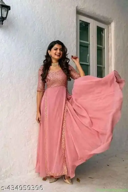 Fashionable Trendy Western Gowns