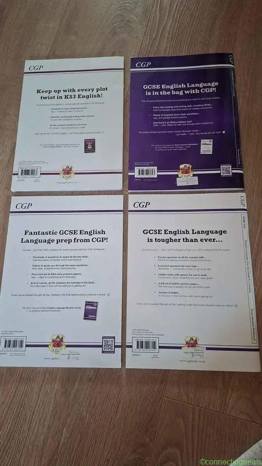 GCSE ENGLISH revision books