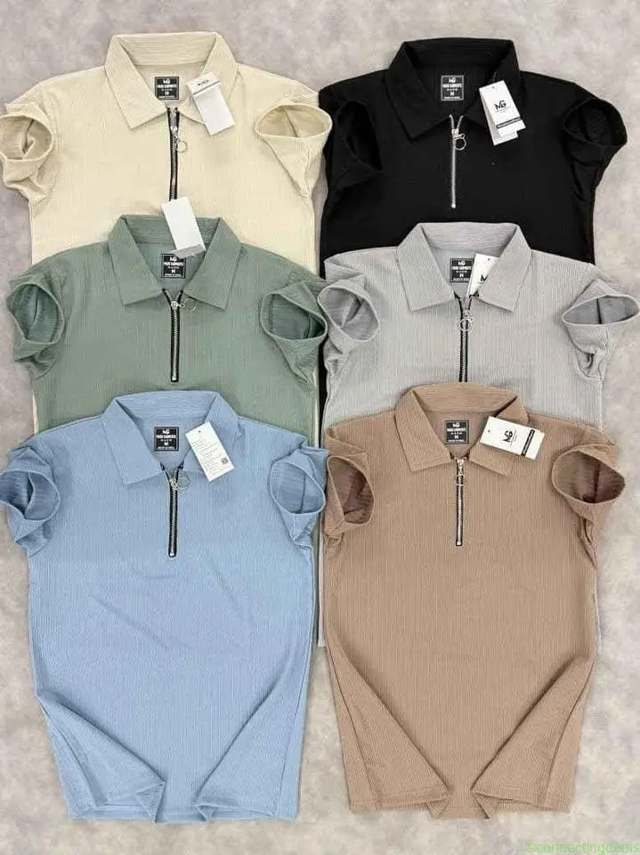 Zip T shirt branded