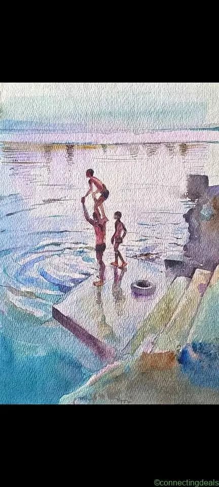 Watercolor Landscape - Image 1