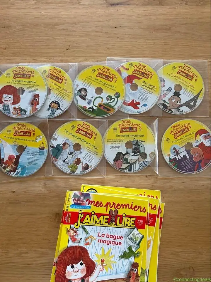 Lot de 12 magazines avec CDs - Image 1
