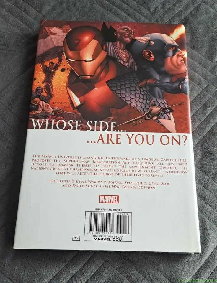 Cival War (Marvel 2016) Hardcover - Comic Book - Image 1