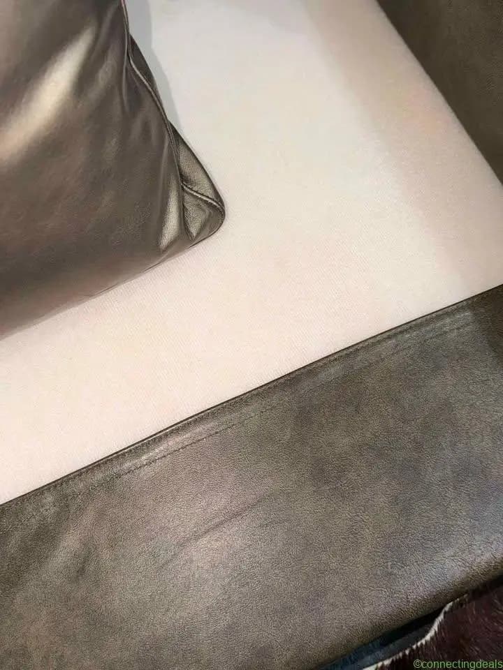 MDF Italia Leather Sofa