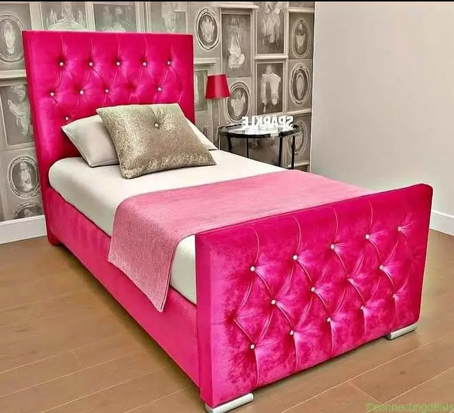 Single Size Florida Bed Frame with Mattress